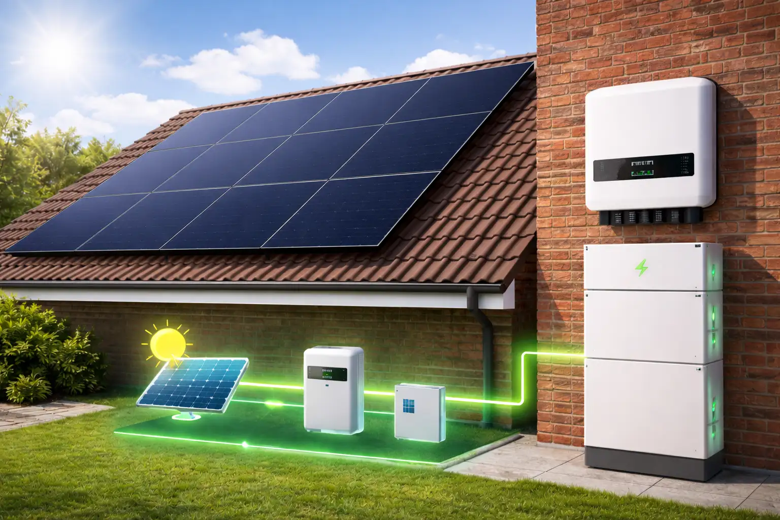 solar panels and battery storage cost